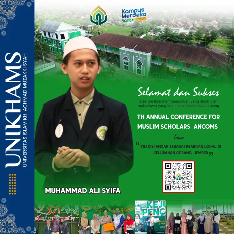 Mahasiswa UNIKHAMS Jember Tembus Forum Ilmiah Internasional ANCOMS 2025 dengan Riset Tradisi Ancak Gebang